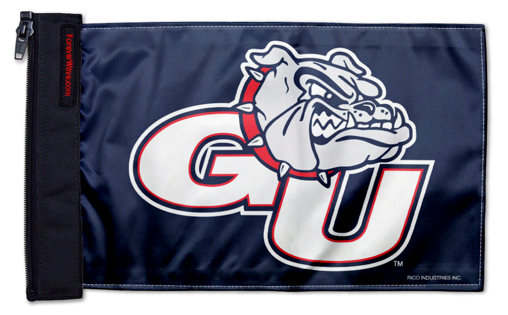 Gonzaga 11"x17" Forever Wave Flag for Jeep Wrangler YJ 1986-1995