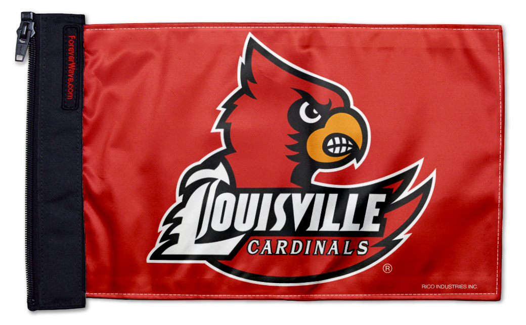 Louisville 11"x17" Forever Wave Flag