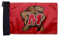 Maryland Terrapins 11"x17" Forever Wave Flag for Jeep Wrangler YJ 1986-1995