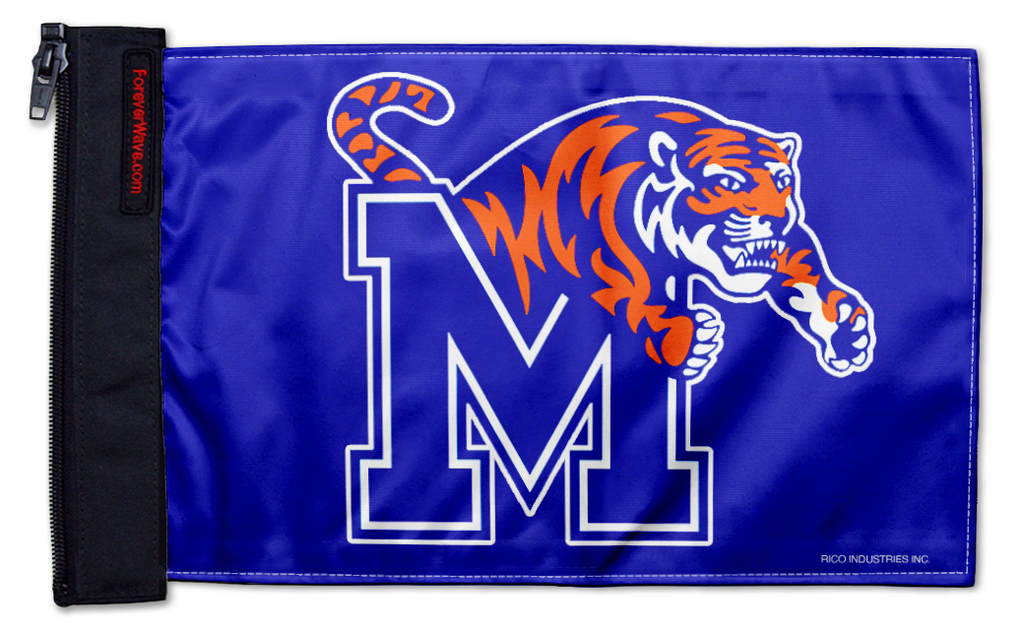 Memphis 11"x17" Forever Wave Flag for Jeep Wrangler YJ 1986-1995