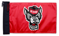 North Carolina State 11"x17" Forever Wave Flag for Boats