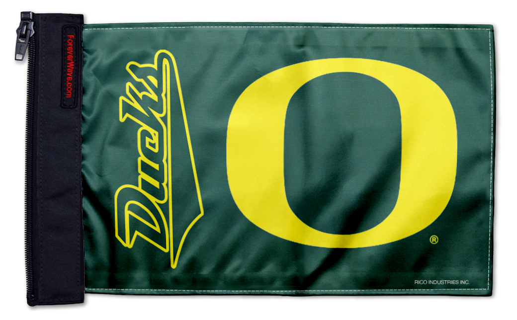 Oregon 11"x17" Forever Wave Flag for Jeep Wrangler LJ 2003-2006