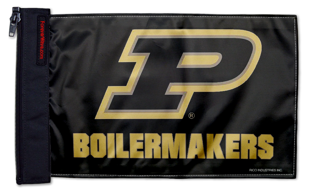 Purdue 11"x17" Forever Wave Flag for Jeep Wrangler LJ 2003-2006