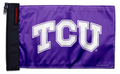 TCU 11"x17" Forever Wave Flag for Jeep Wrangler JK 2-Door 2007-2018