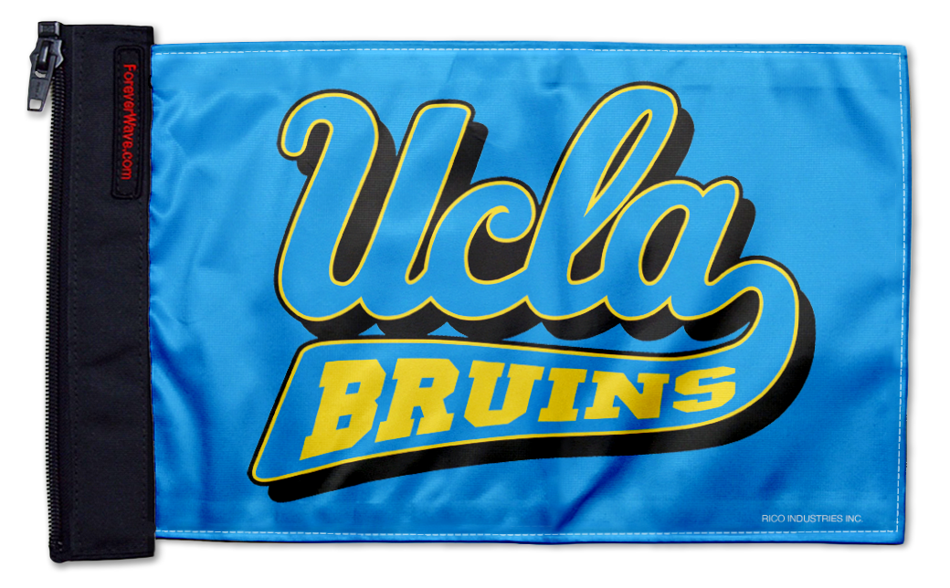 UCLA 11"x17" Forever Wave Flag