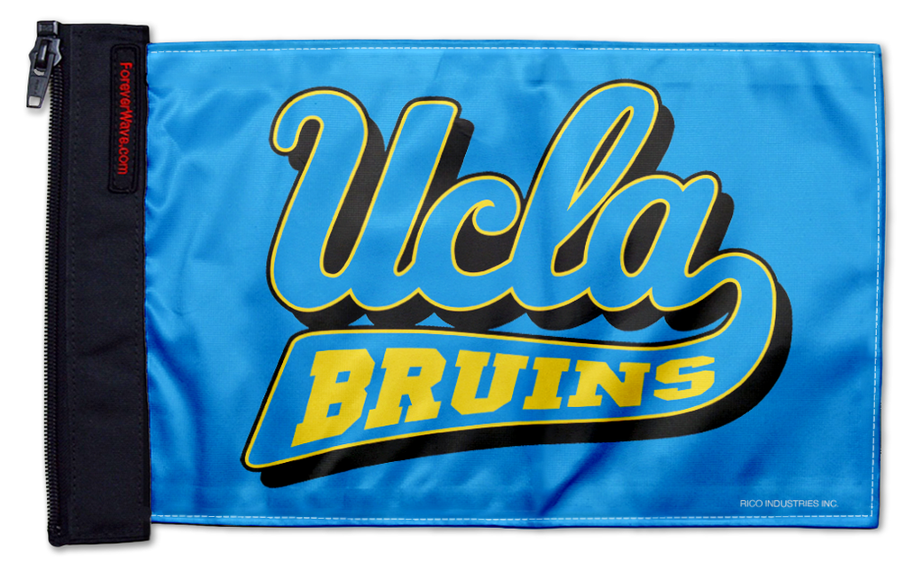 UCLA 11"x17" Forever Wave Flag for Jeep Wrangler TJ 1996-2006