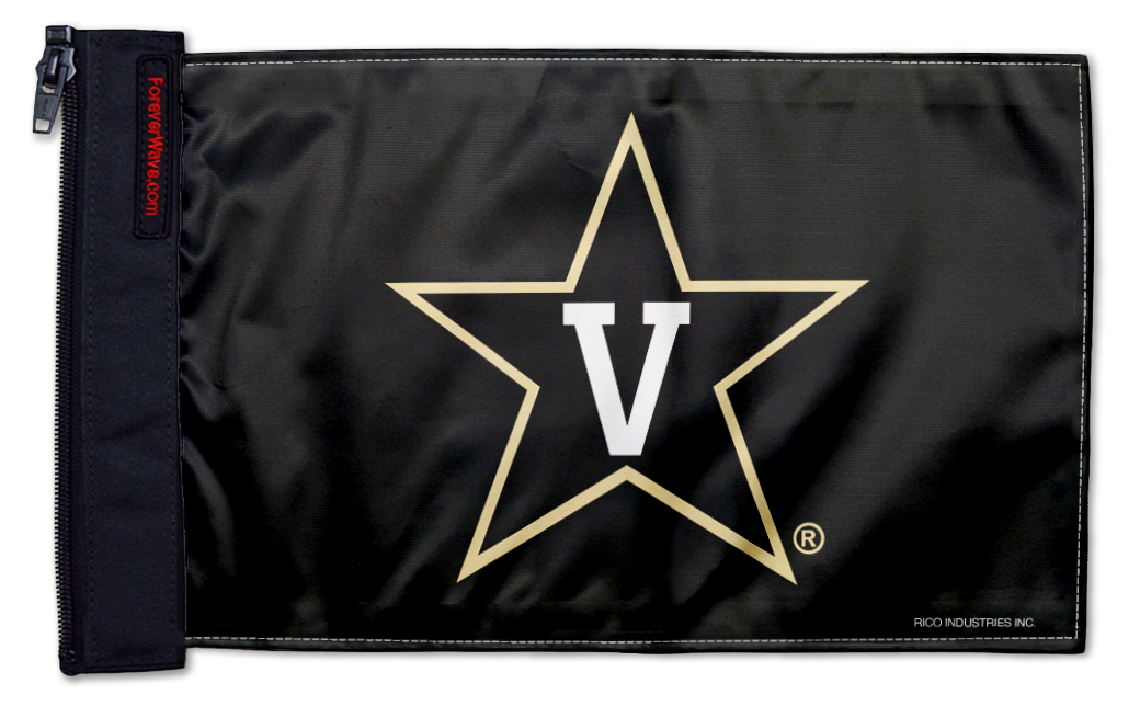 Vanderbilt 11"x17" Forever Wave Flag for Jeep Wrangler YJ 1986-1995