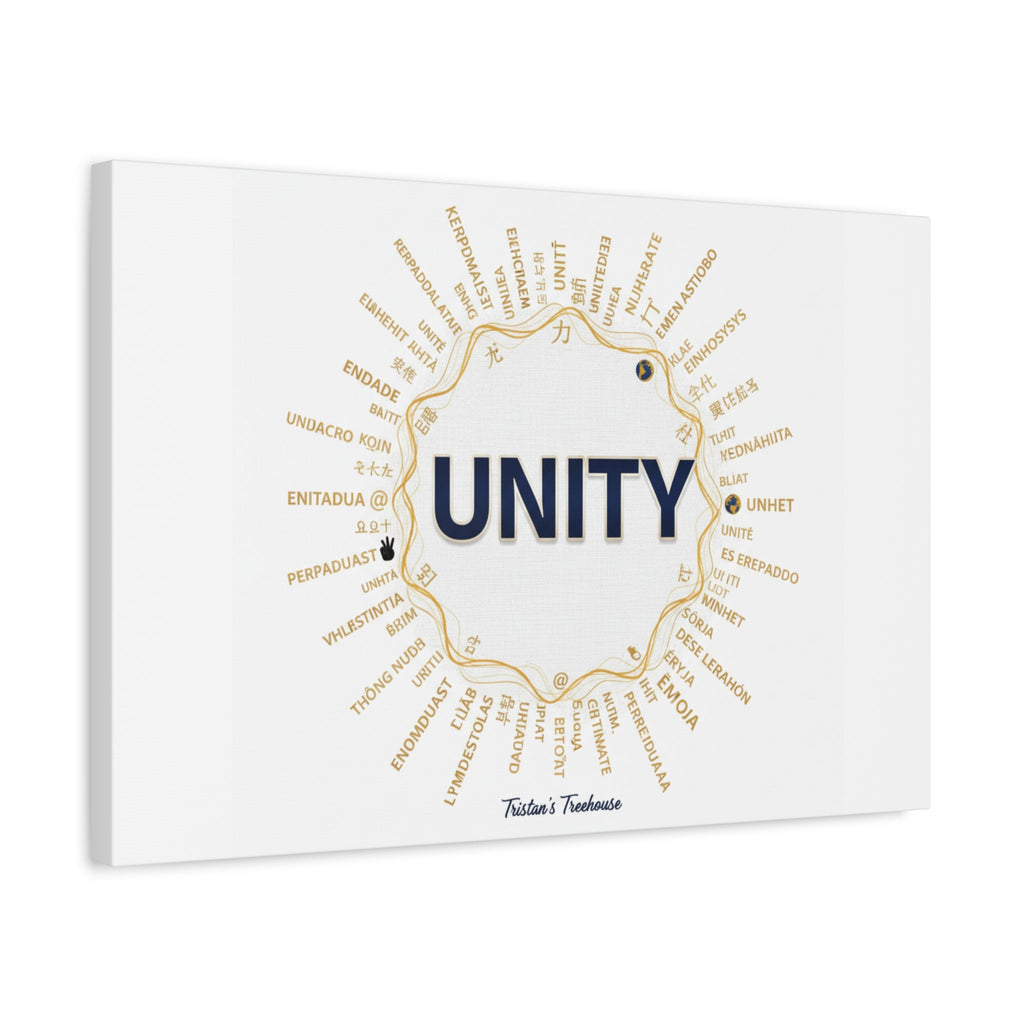 UNITY Canvas, Matte Stretched 1.25" | Dry January sober curious decor