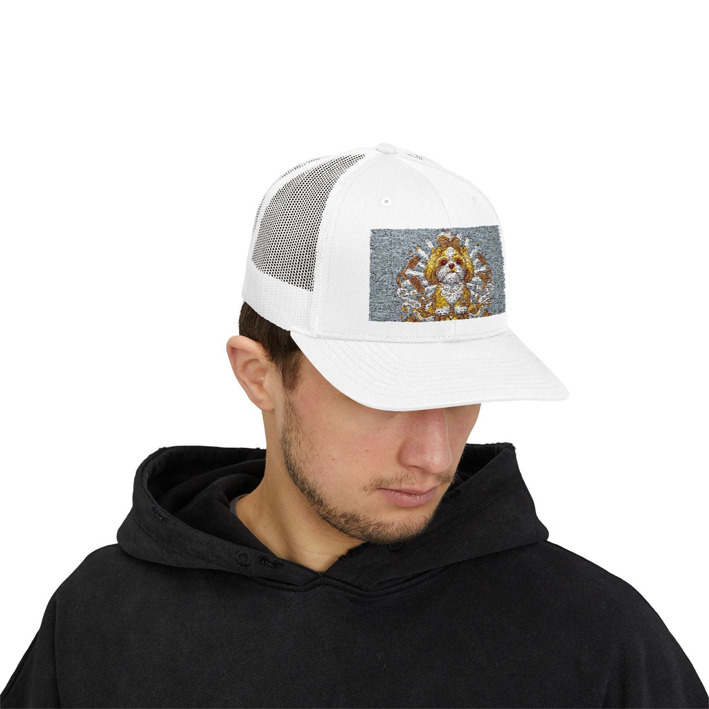 Trucker Cap —  Funny Dog Patch Snapback