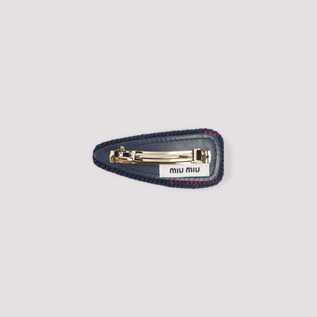 Miu Miu Crochet Hair Clip Women