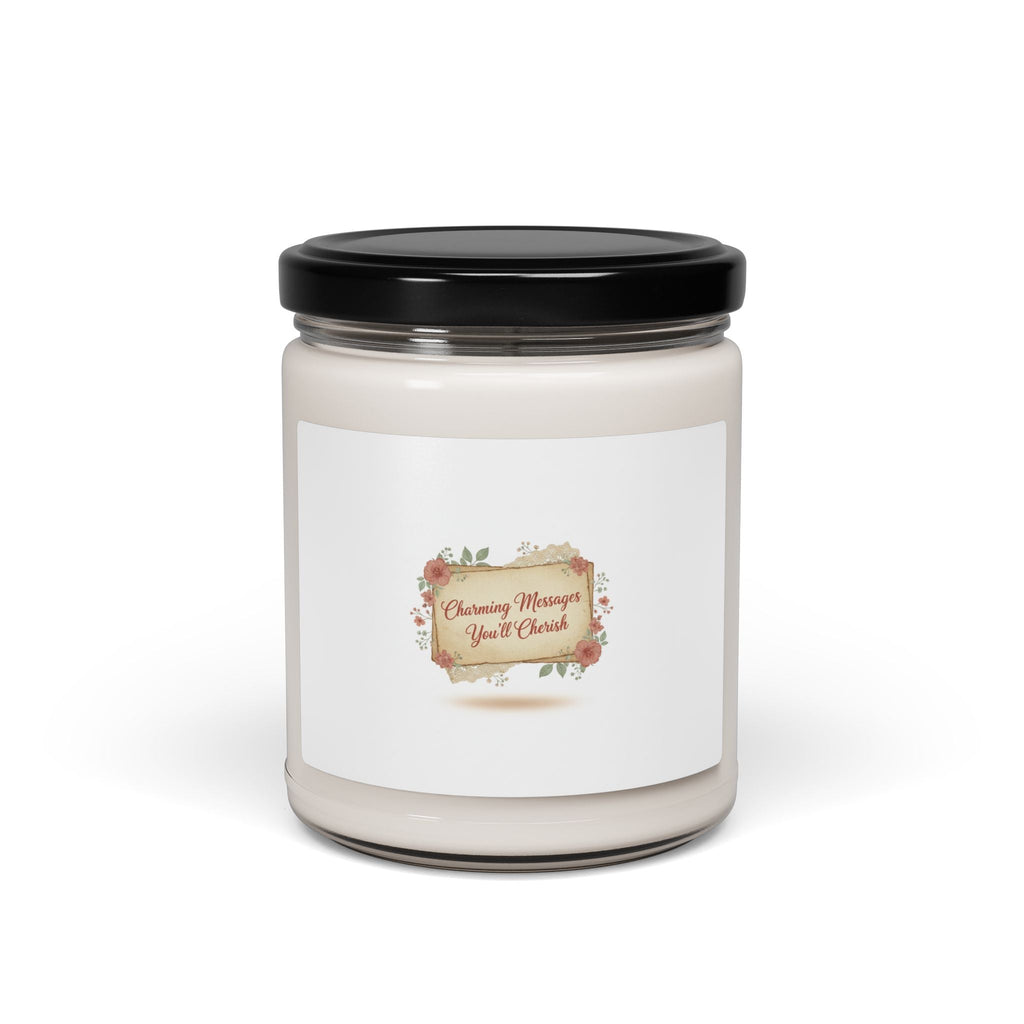 Love Letter Wax Seal Candle, Soy Jar Candle | Vintage Letter Romance