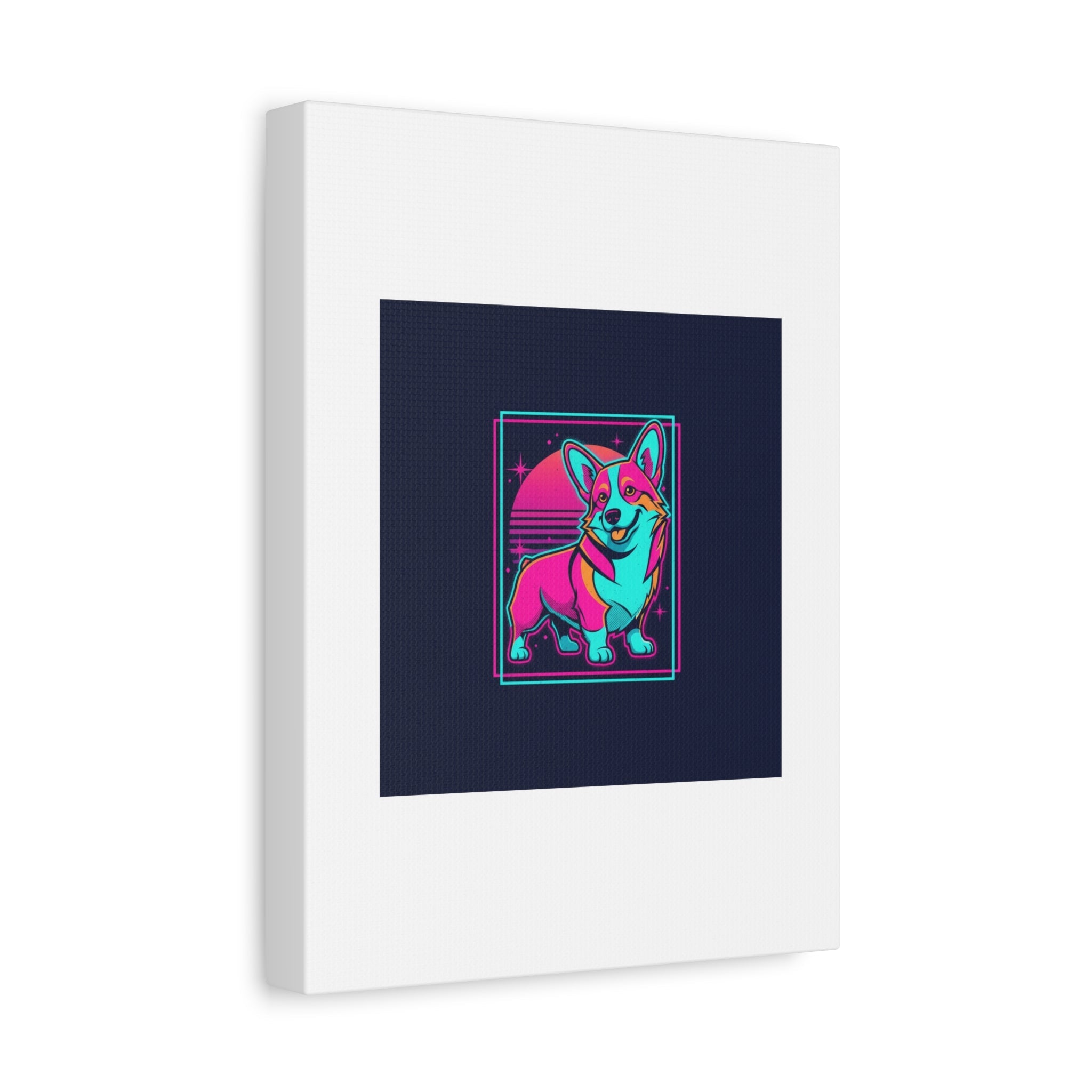 Platonic Love Corgi Canvas | Friendship Valentine, Galentine’s Wall Art