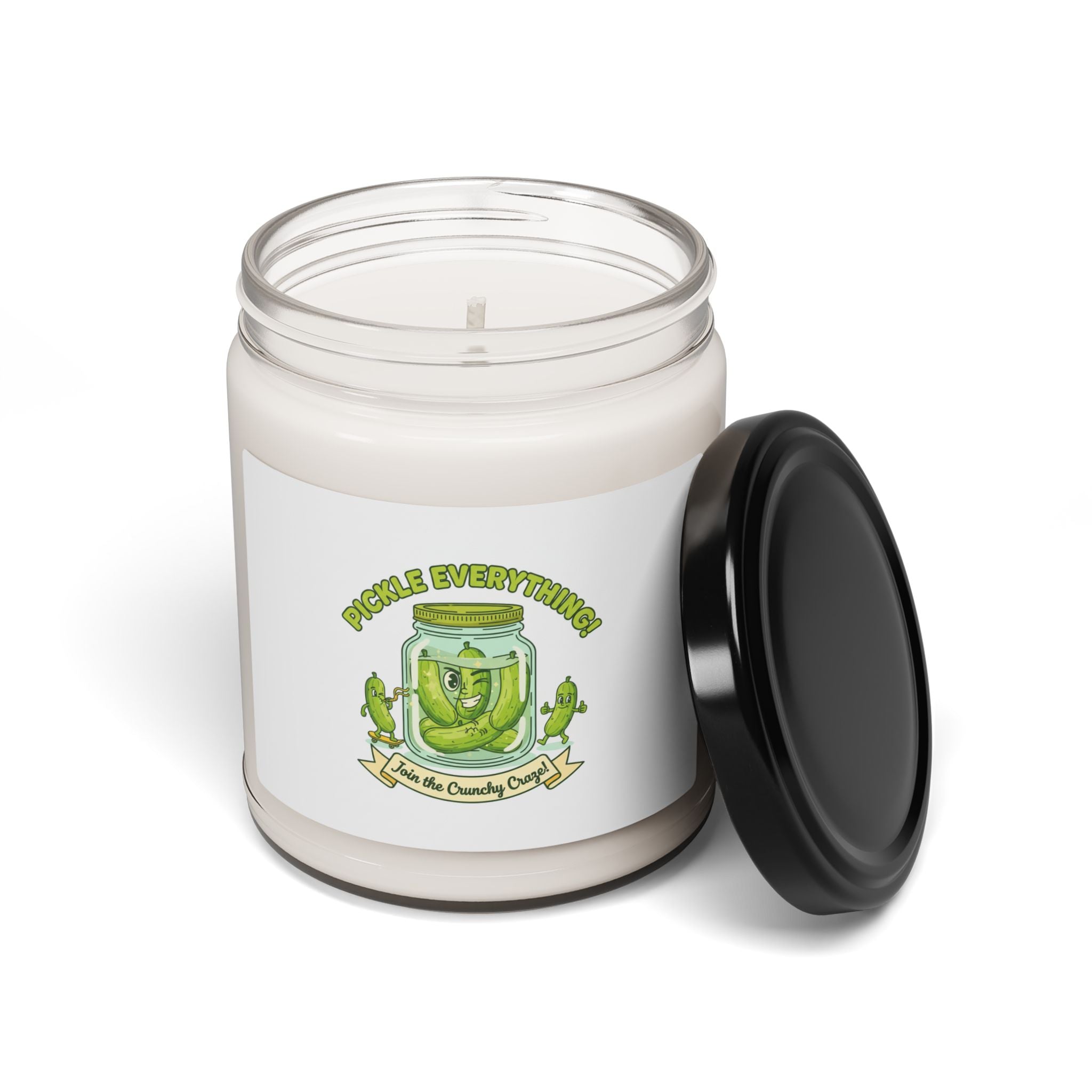 Pickle Everything Brine Design Candle, Soy 9oz | Pickle Lover