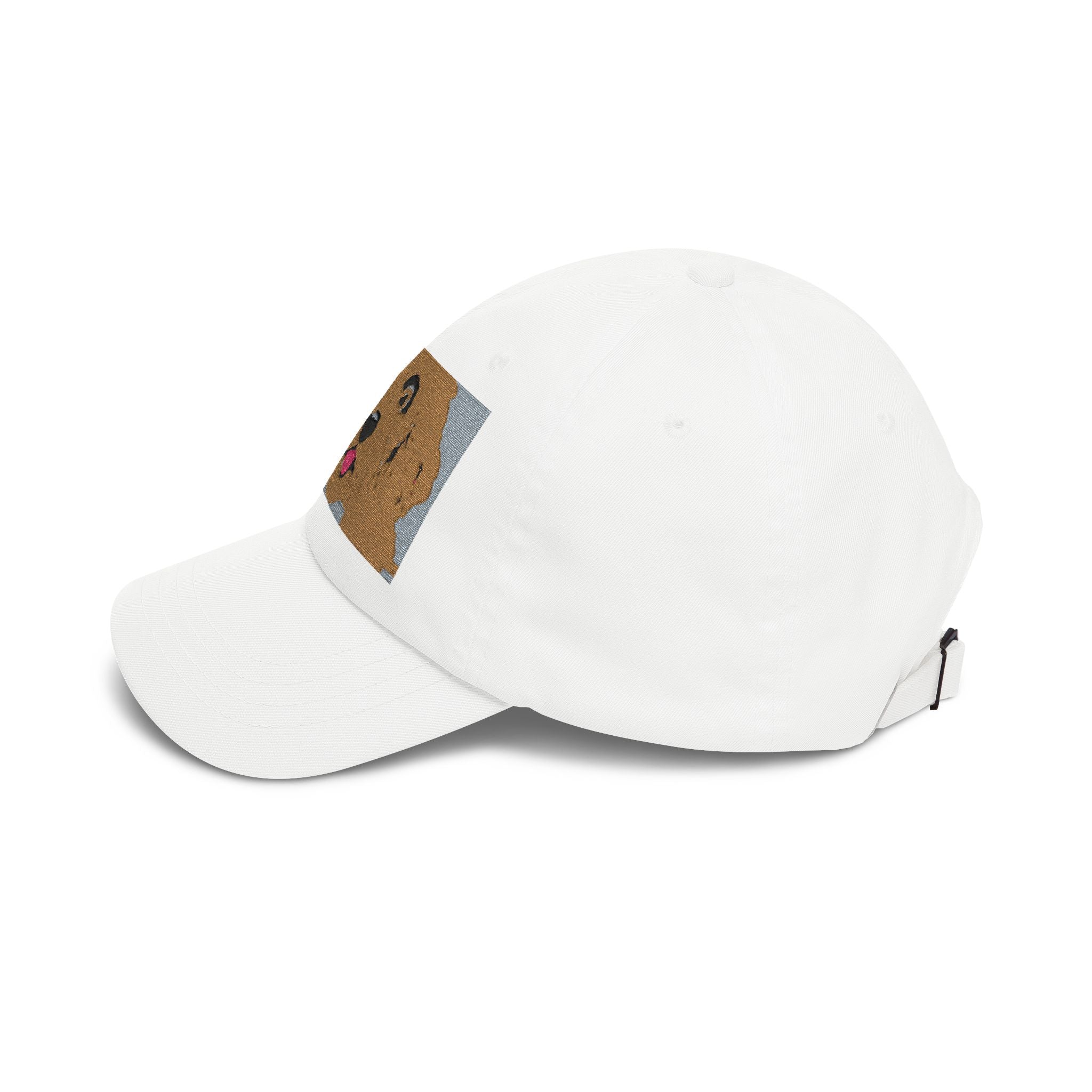 Dad Cap — Happy Golden Retriever Embroidered Patch Hat