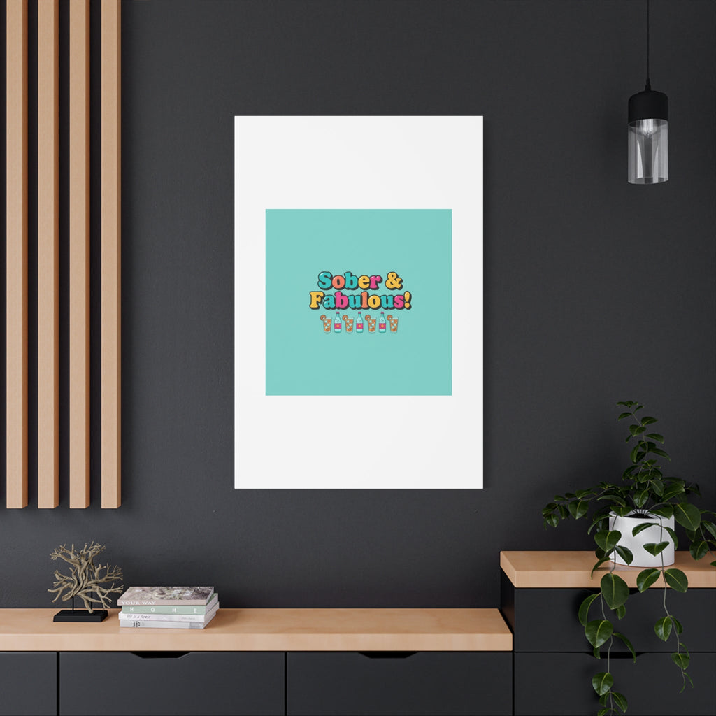 Sober & Fabulous! Canvas | Dry January, Mocktail Trend