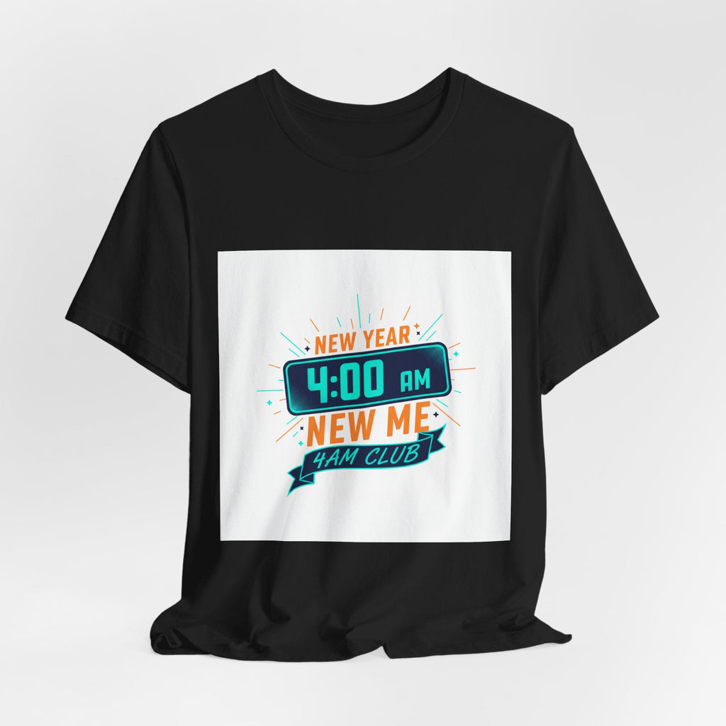 New Year 4:00 AM New Me Tee | Holiday Apparel, Festive Party Shirt