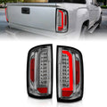 ANZO 15-21 GMC Canyon LED Taillights w/ Light Bar Chrome Housing Clear Lens 311404