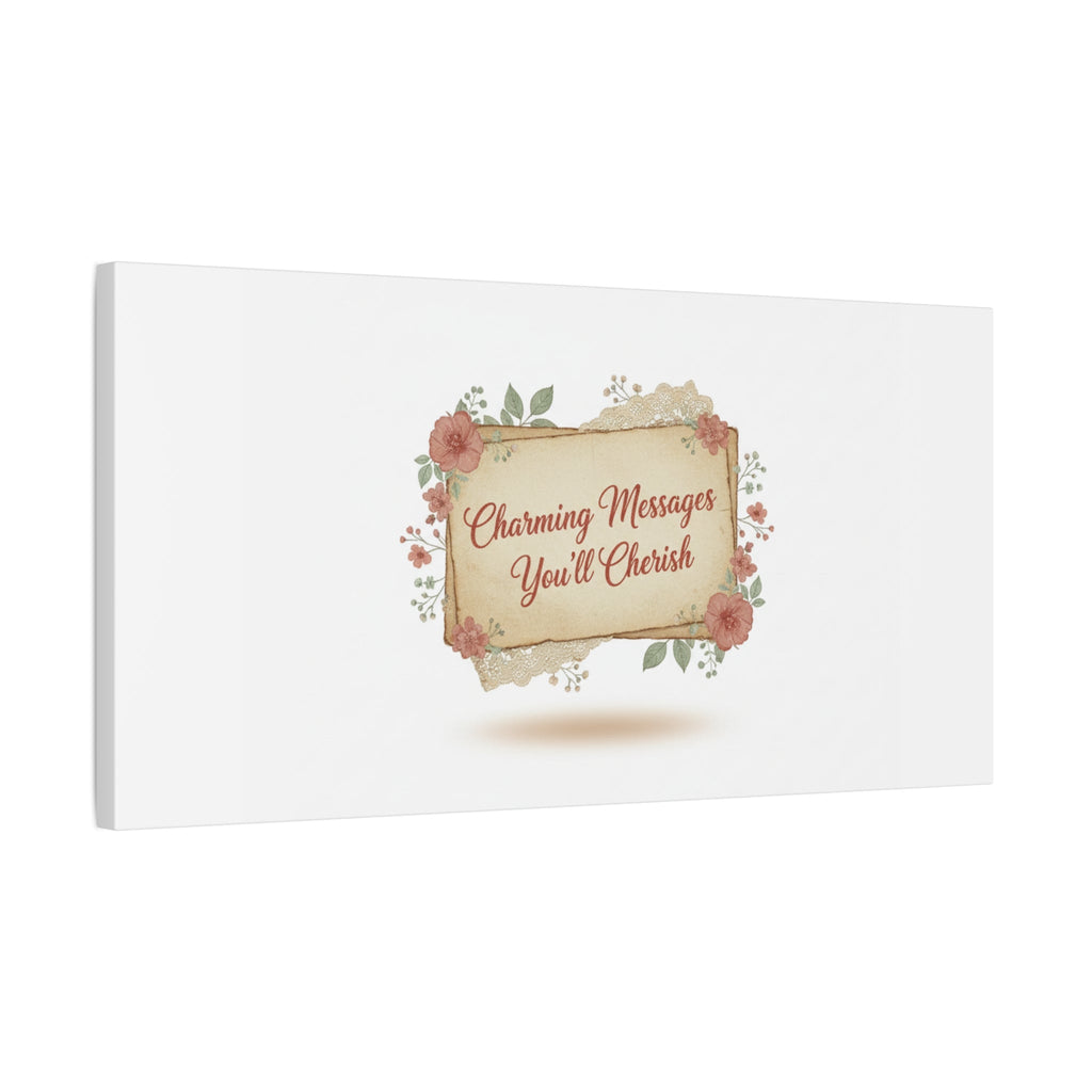 Love Letter Collage Canvas, Vintage Letter Art, Wax Seal Romance Print