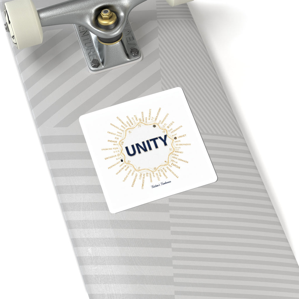 Sober Curious UNITY Sticker | Dry January Mocktail Humor