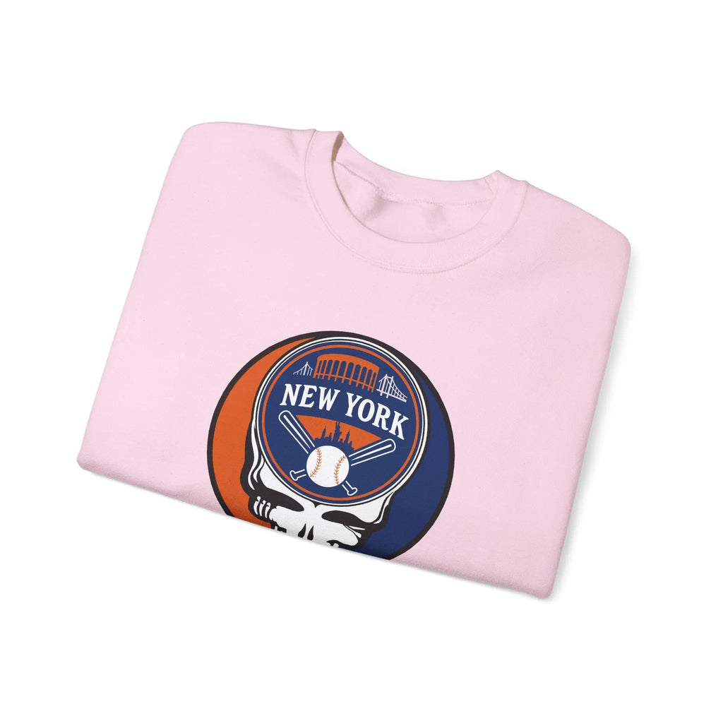 New York Mets Original Stealie Grateful Dead Crewneck Grateful Dead Sweatshirt