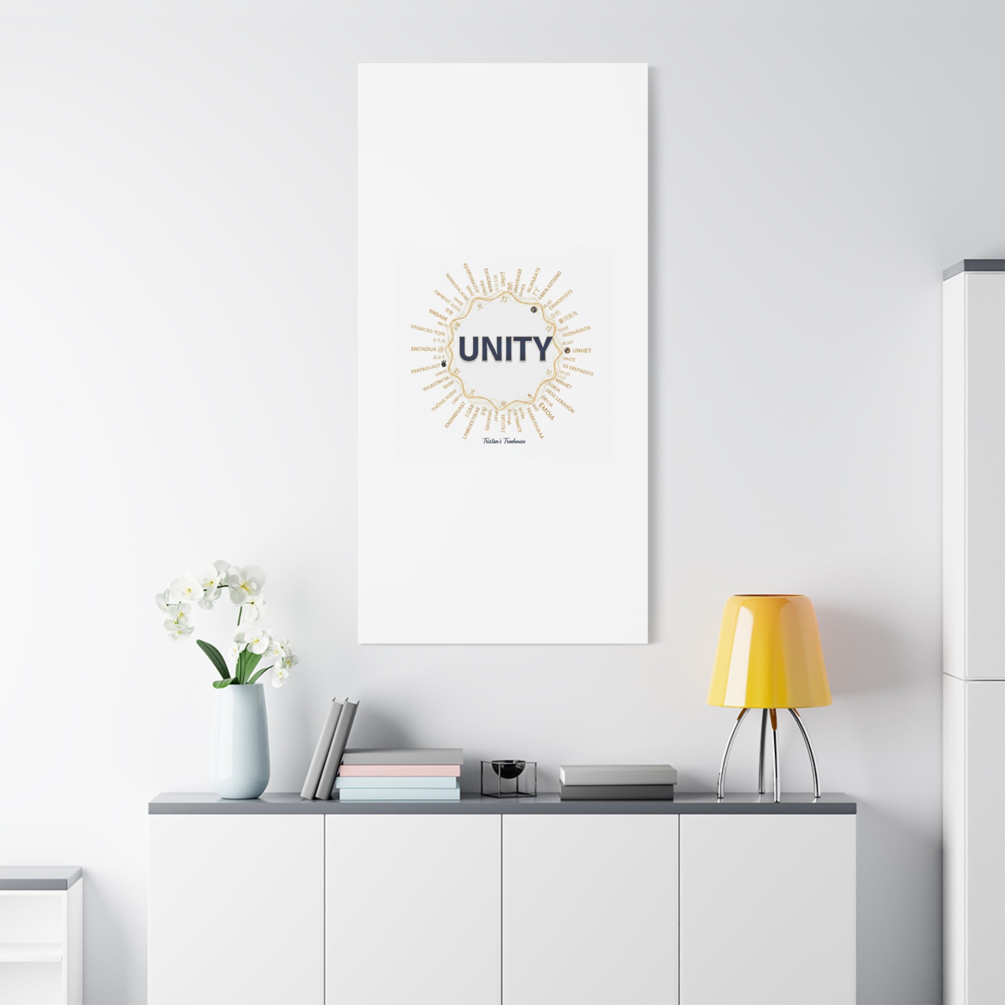 UNITY Canvas, Matte Stretched 1.25" | Dry January sober curious decor