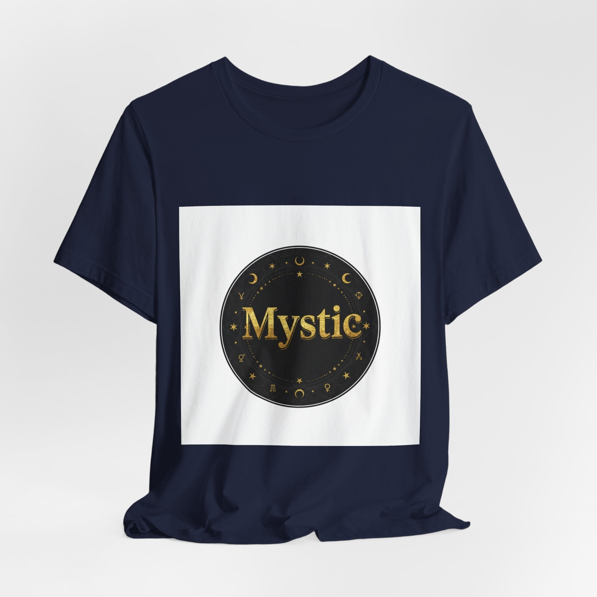 Mystic Circle Tee | Tarot & Occult Typography, Esoteric Print