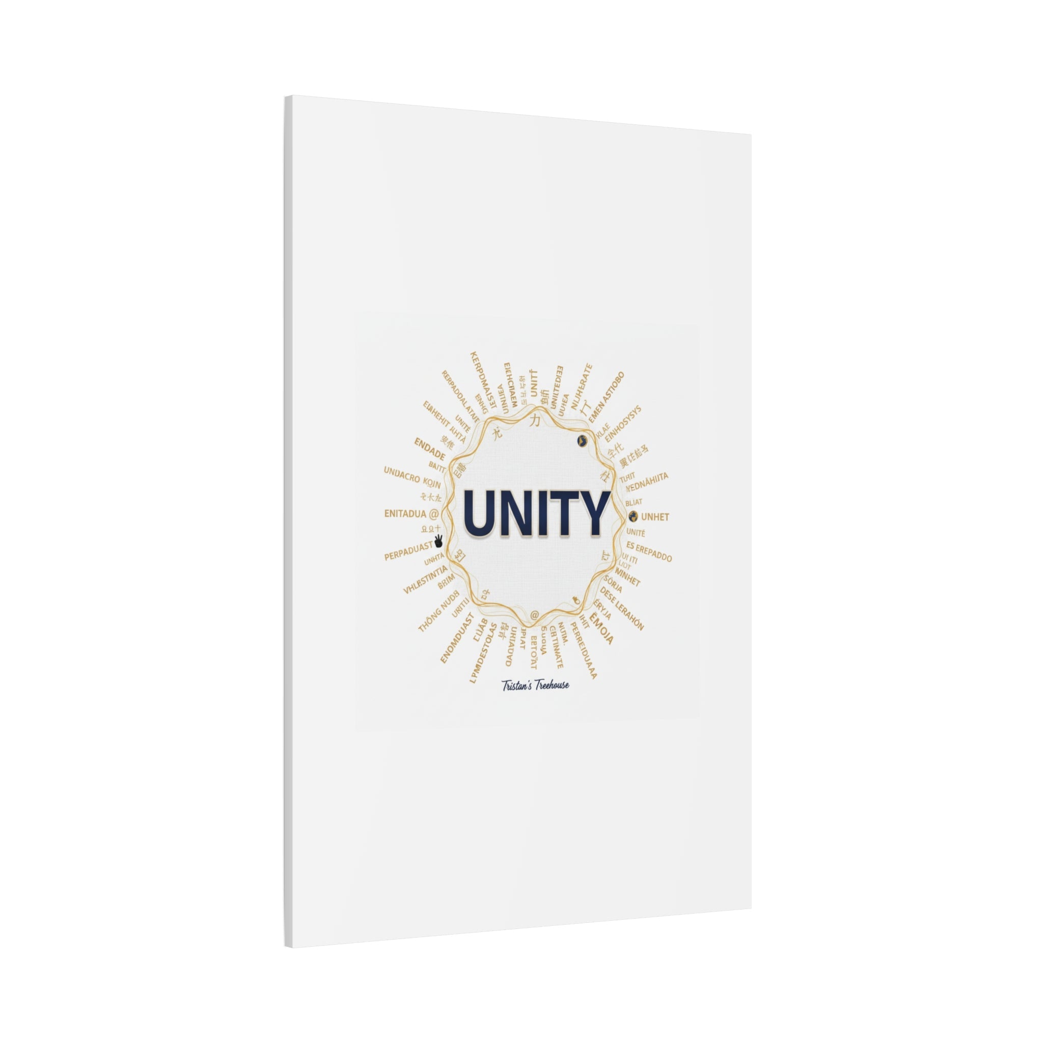 UNITY Canvas, Matte Stretched 1.25" | Dry January sober curious decor