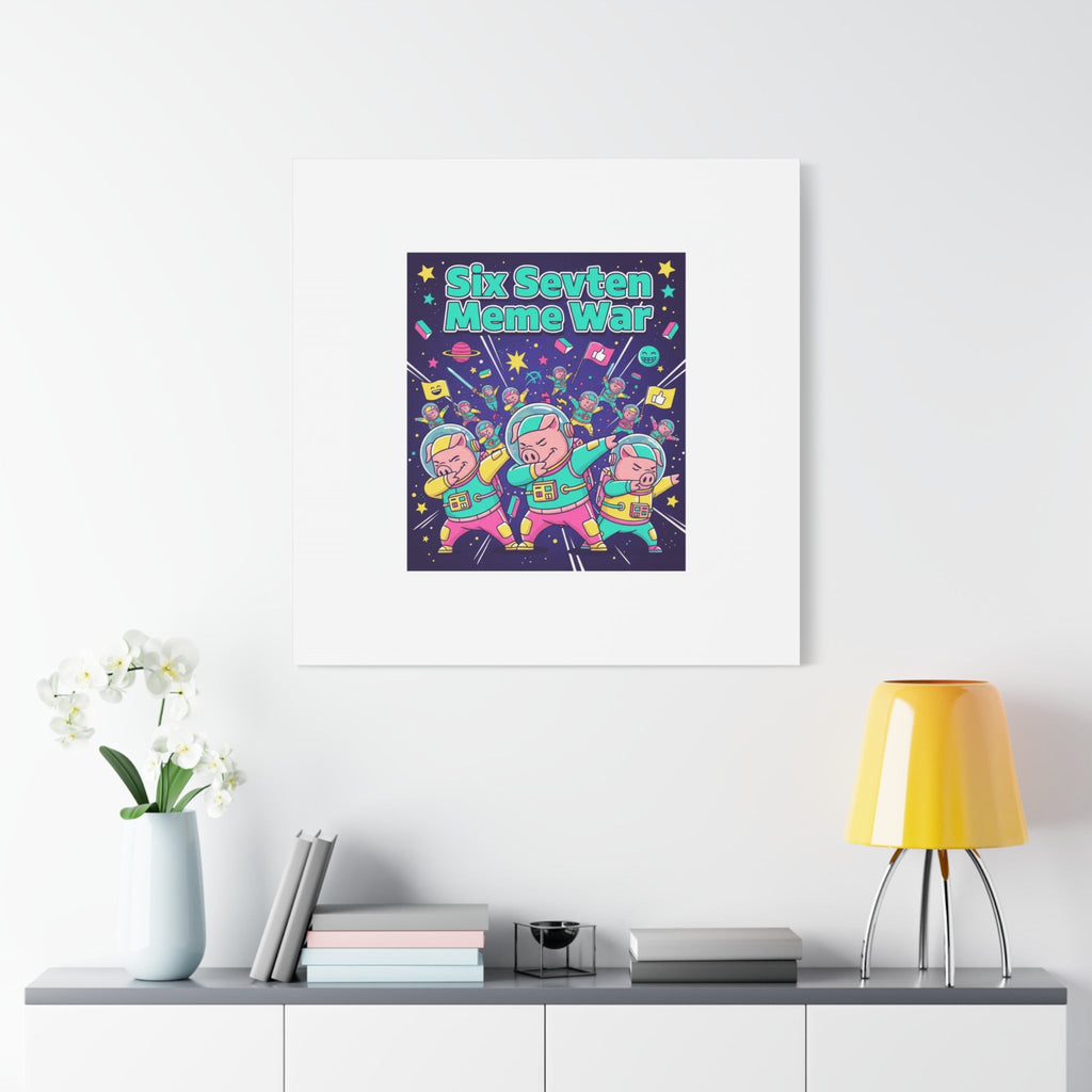 Six Sevven Meme War™ Canvas Tote | Nissspelled Edition
