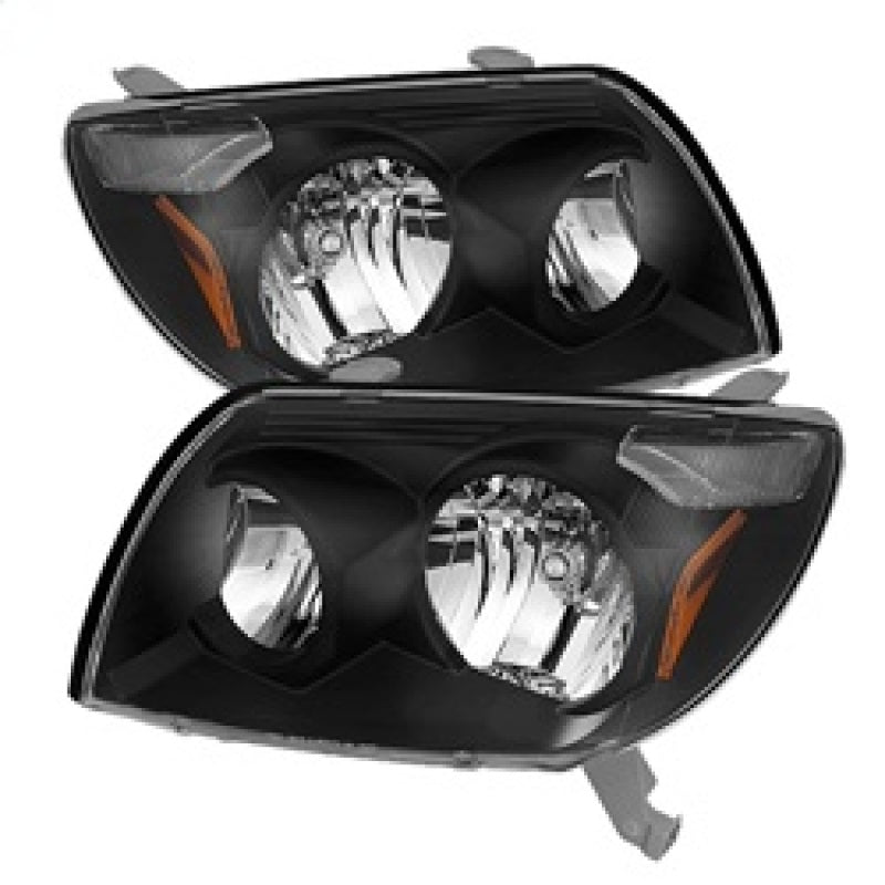 SPYDER Xtune Toyota 4Runner 03-05 Crystal Headlights Black HD-JH-T4R03-AM-BK 9023583