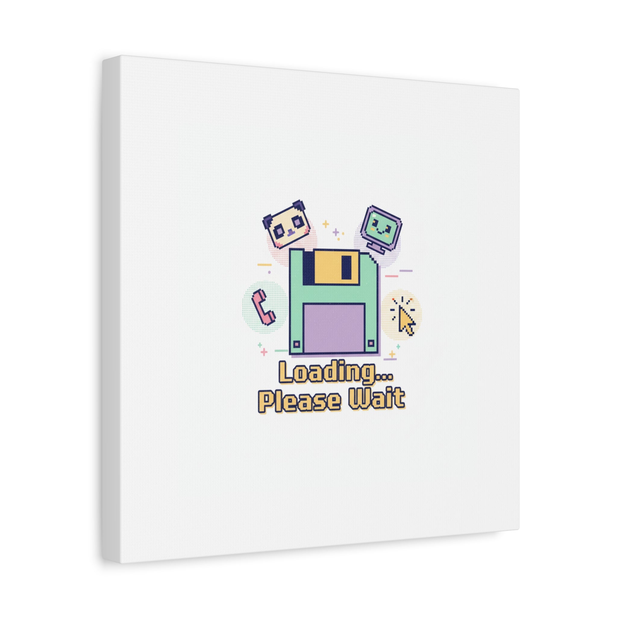 Loading Please Wait Canvas | Old Internet Aesthetic, 90s Web Nostalgia