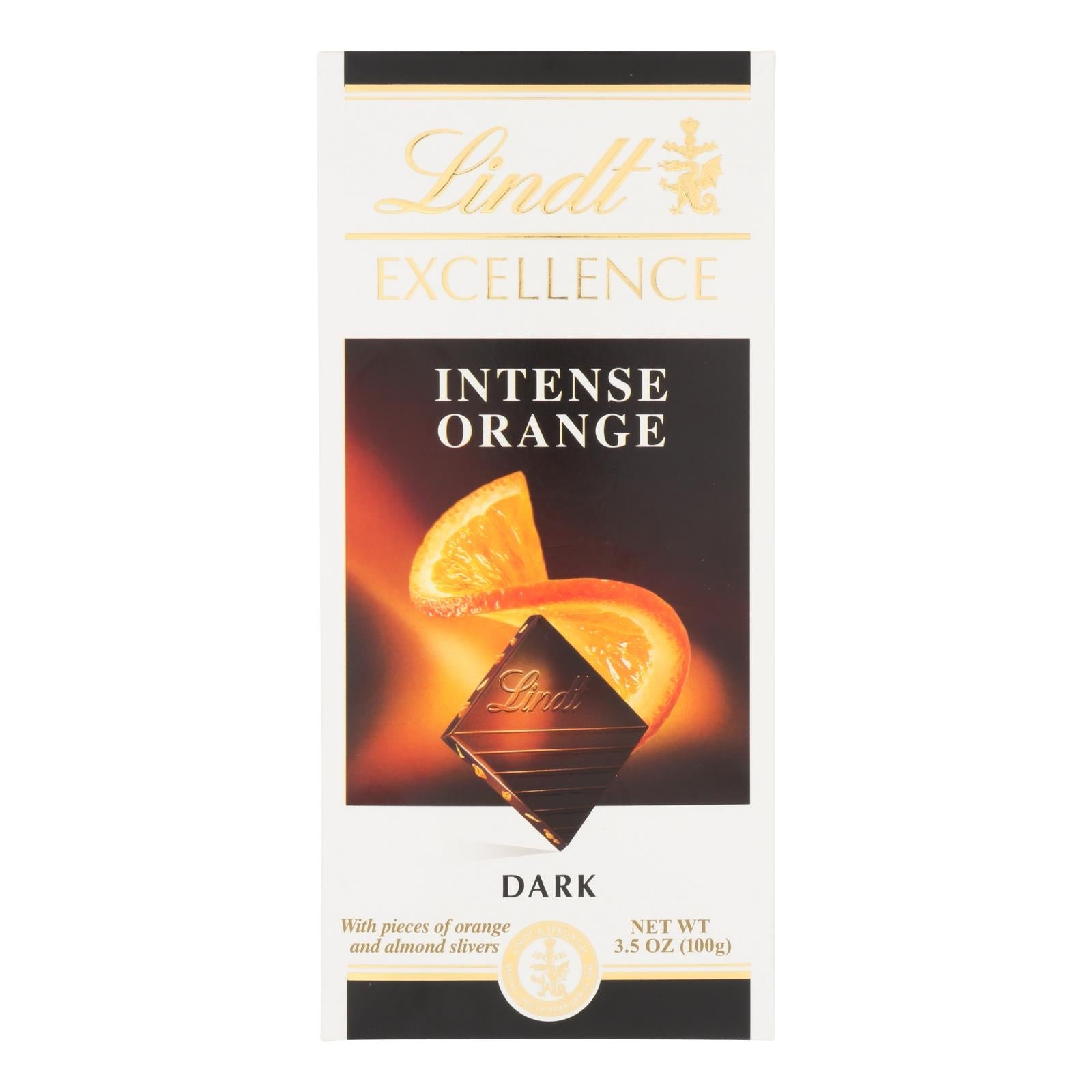 Lindt Excel 3.5 Oz Orange Chocolate Bar - 12 Count