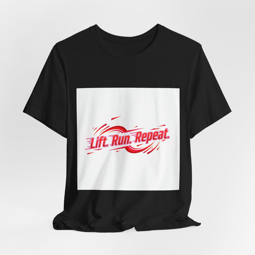 Lift Run Repeat Tee | fitness shirt, gym motivation
