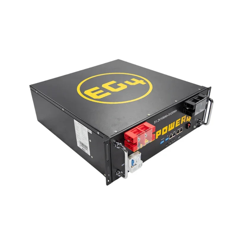 EG4 LifePower4 Lithium Battery | 48V 100AH 5.12kWh Server Rack
