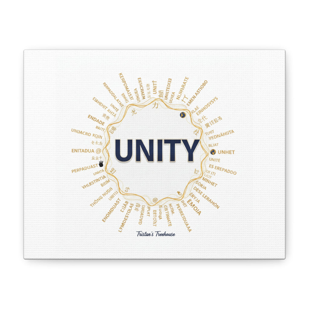 UNITY Canvas, Matte Stretched 1.25" | Dry January sober curious decor