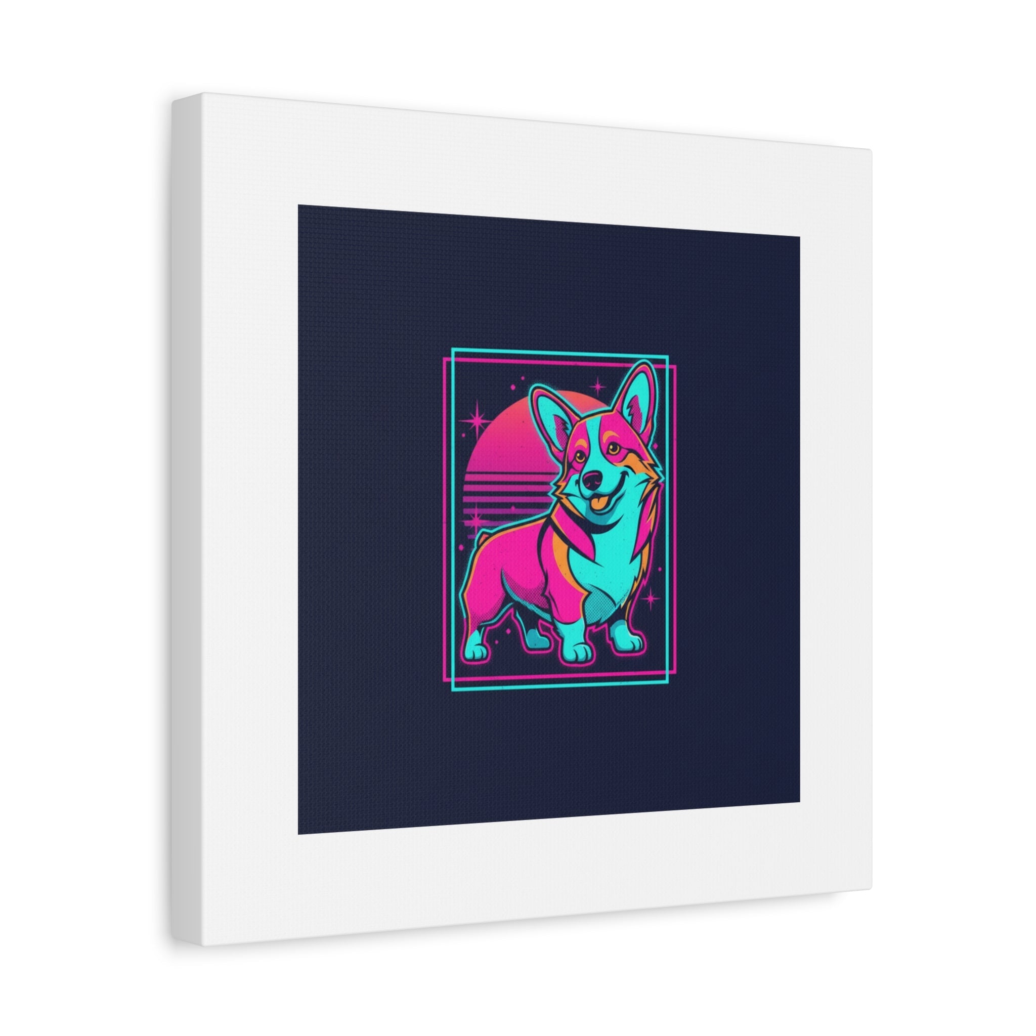 Platonic Love Corgi Canvas | Friendship Valentine, Galentine’s Wall Art