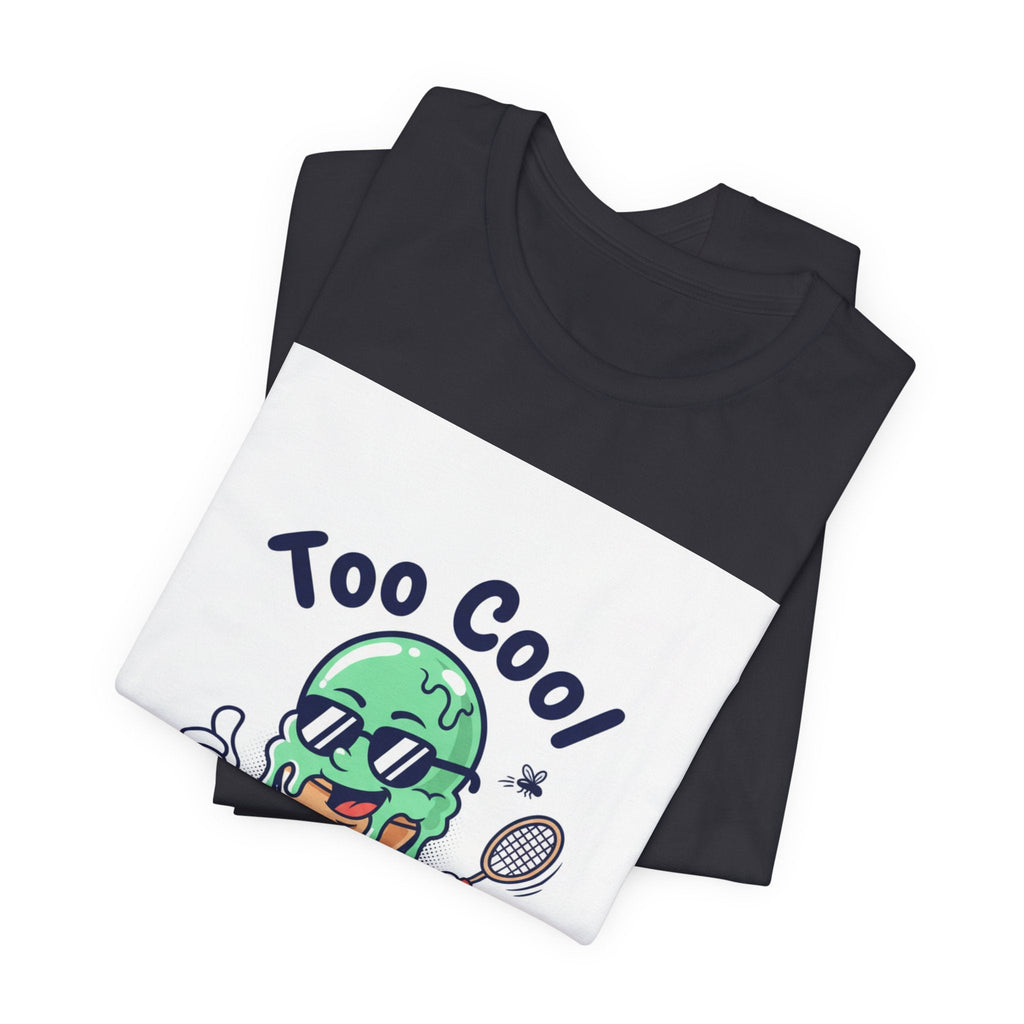 Too Cool Ice Cream Tee – 'Too Cool for the melldom.' Graphic Shirt
