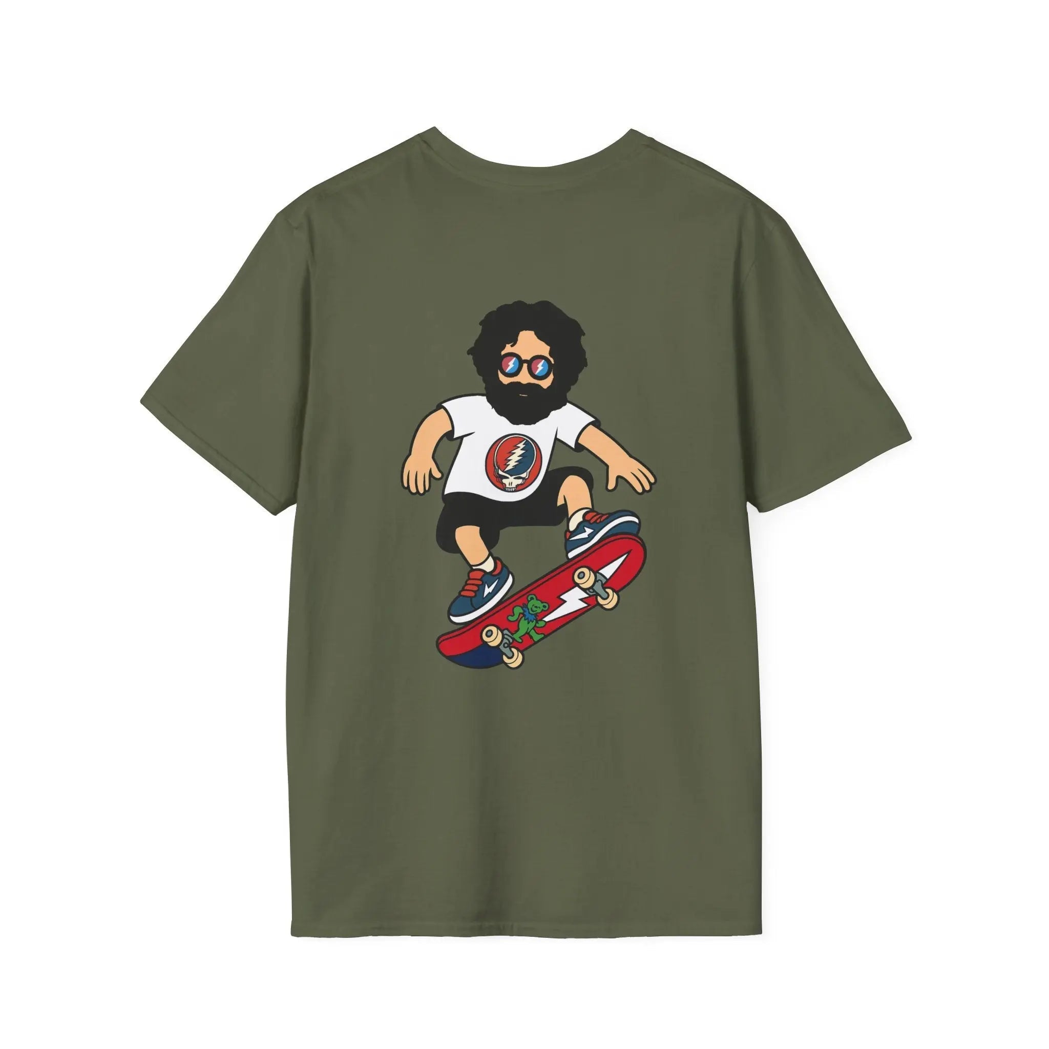 Shreddin' Jerry - Life is dead.® Two-Sided Print Grateful Dead T-Shirt