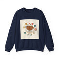 Morning Chaos Coffee Mom Sweatshirt | parenting morning humor, tired parent shirt