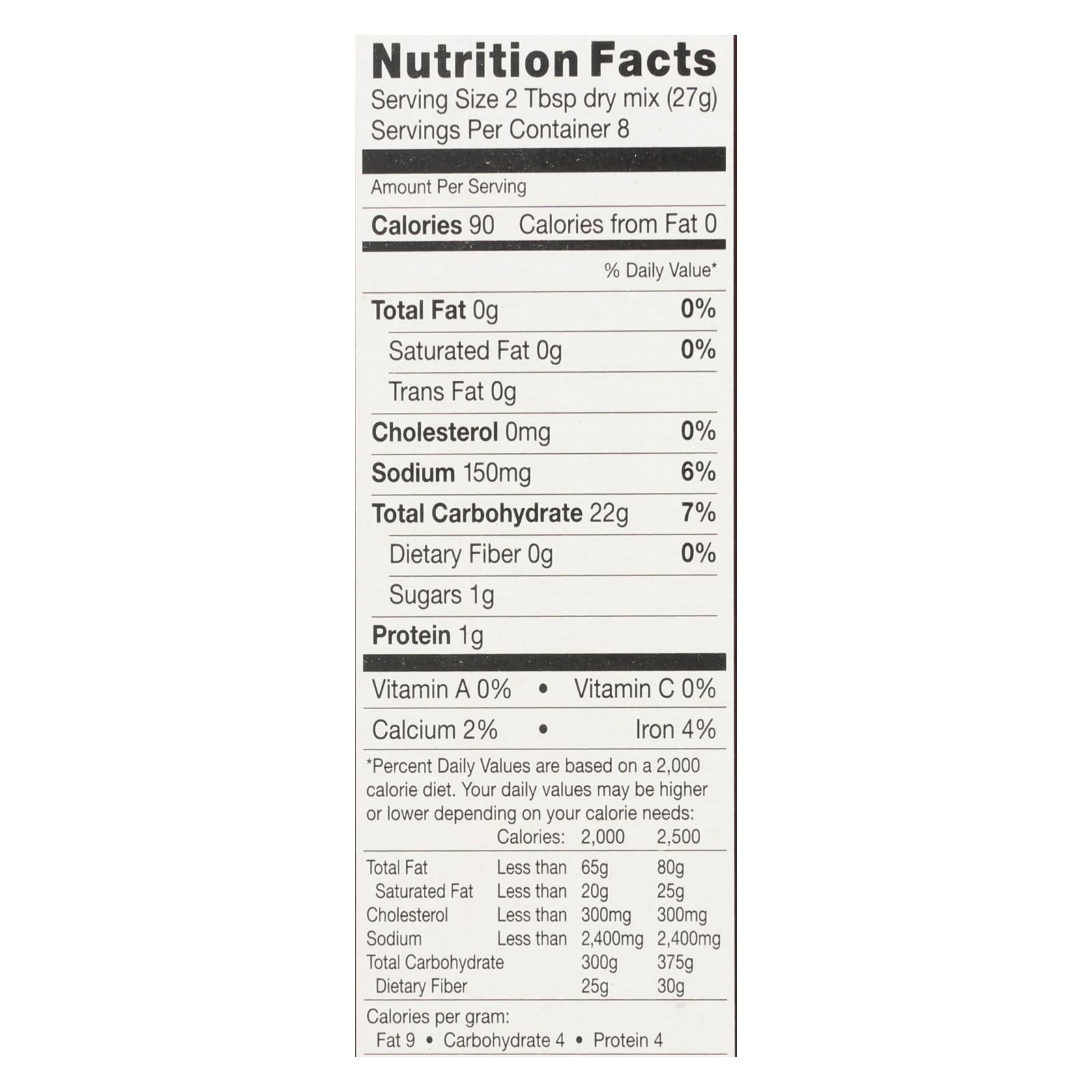 Chebe Bread Products Original Bread Mix, 7.5 Oz (Pack of 8)