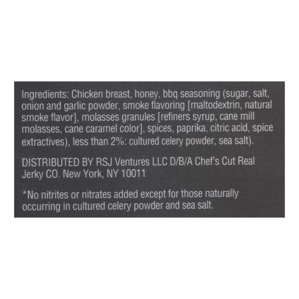 Chef's Cut Jerky - Real Chicken Kentucky Honey BBQ (Pack of 8 - 2.5 Oz)