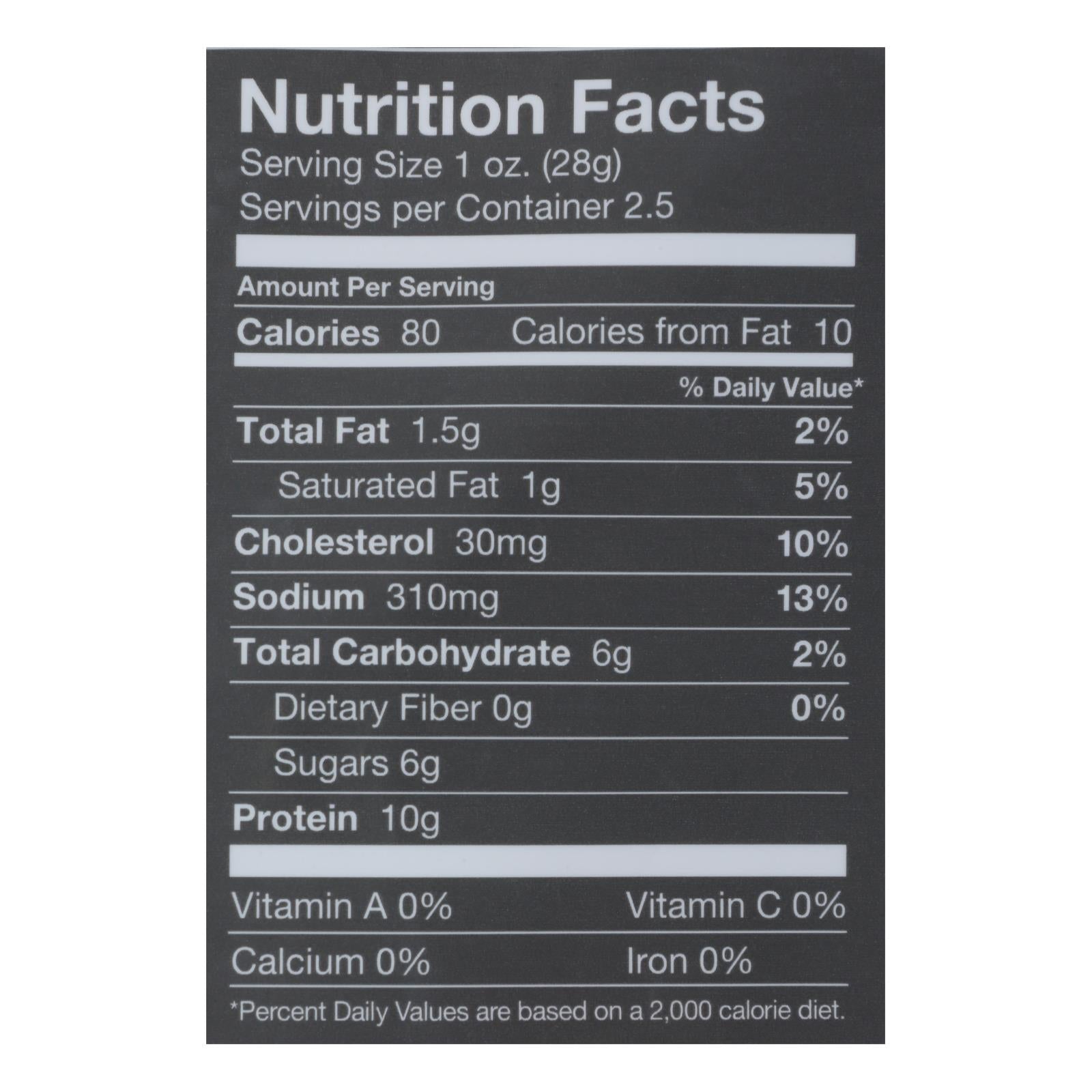 Chef's Cut Jerky - Real Chicken Kentucky Honey BBQ (Pack of 8 - 2.5 Oz)