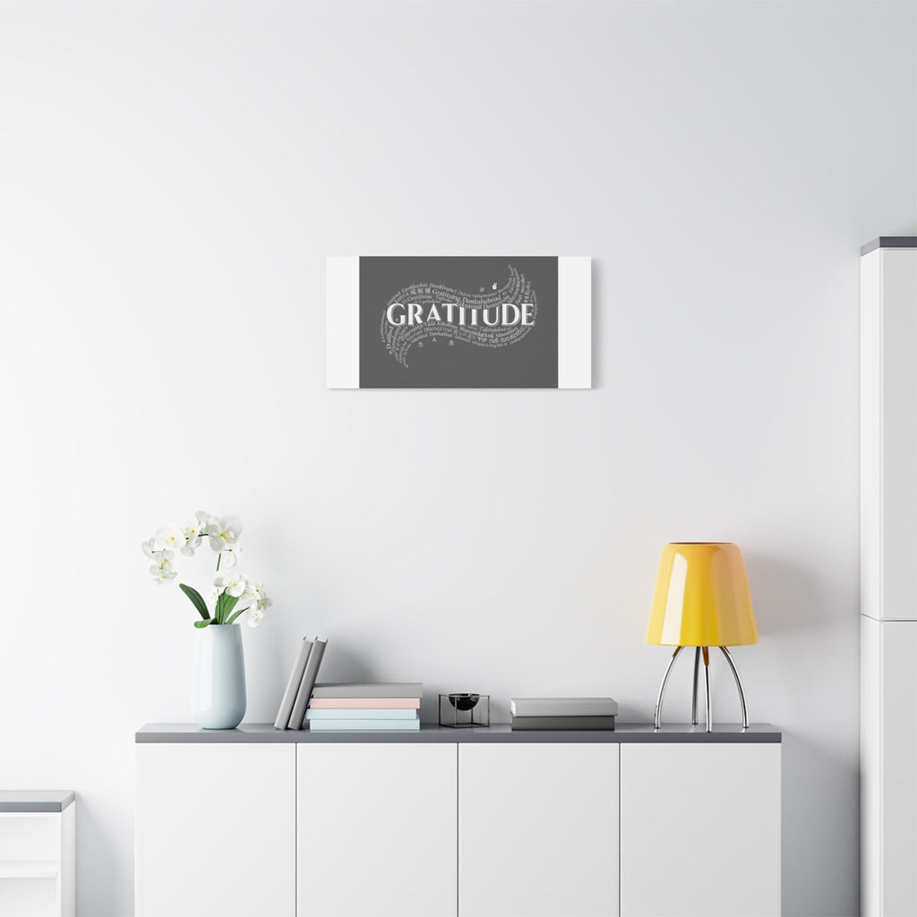 Gratitude Wall Art Matte Canvas | Tiny Treats, sweet uplifting print