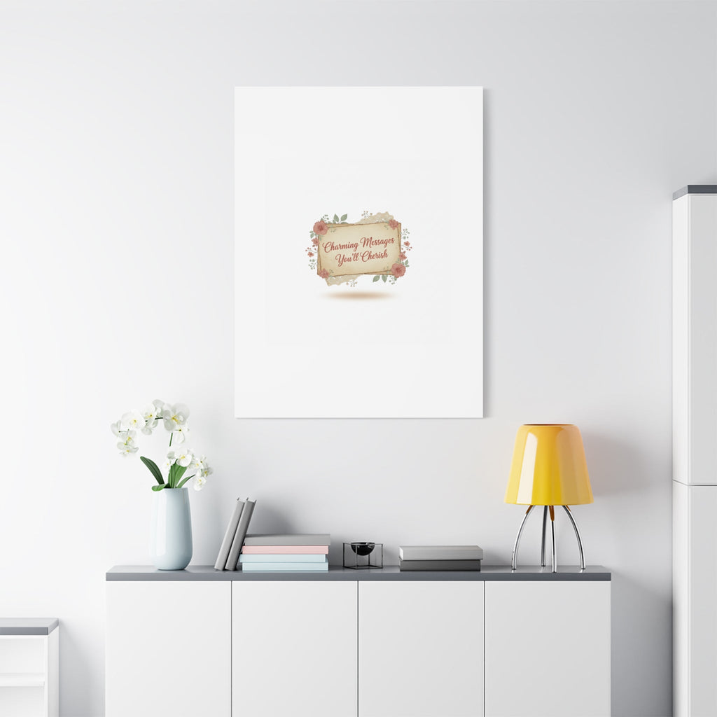 Love Letter Collage Canvas, Vintage Letter Art, Wax Seal Romance Print