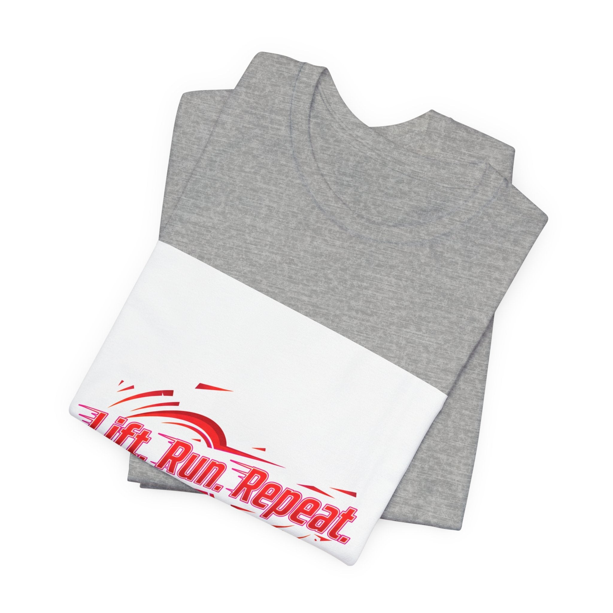 Lift Run Repeat Tee | fitness shirt, gym motivation