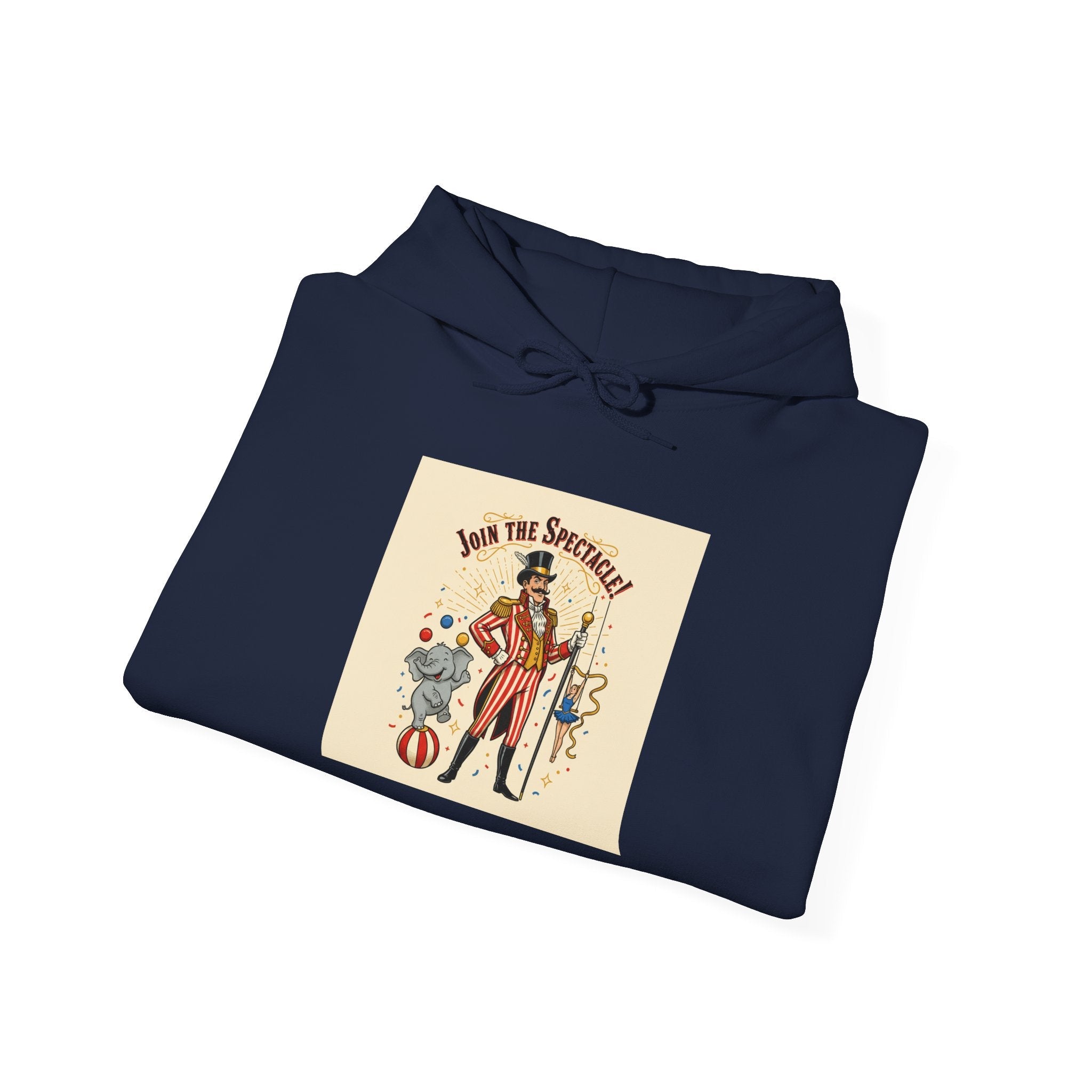 Vintage Circus Ringmaster Hoodie | carnival poster, camp circus aesthetic