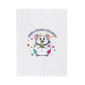 Life's a Cheese Adventure Velveteen Blanket | Rodent-Core, Cute Rat Art