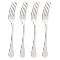Gibson Home Manchester 4 Piece Stainless Steel Dinner Fork Set