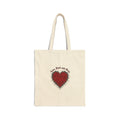 Gothic Romance Heart Tote | 80s Nostalgia, New Romantic Valentine Punk