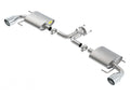 Borla 14-16 Mazda 3 2.0/2.5L AT/MT FWD S-Type Cat-Back Exhaust Single Split Rear Exit 11918