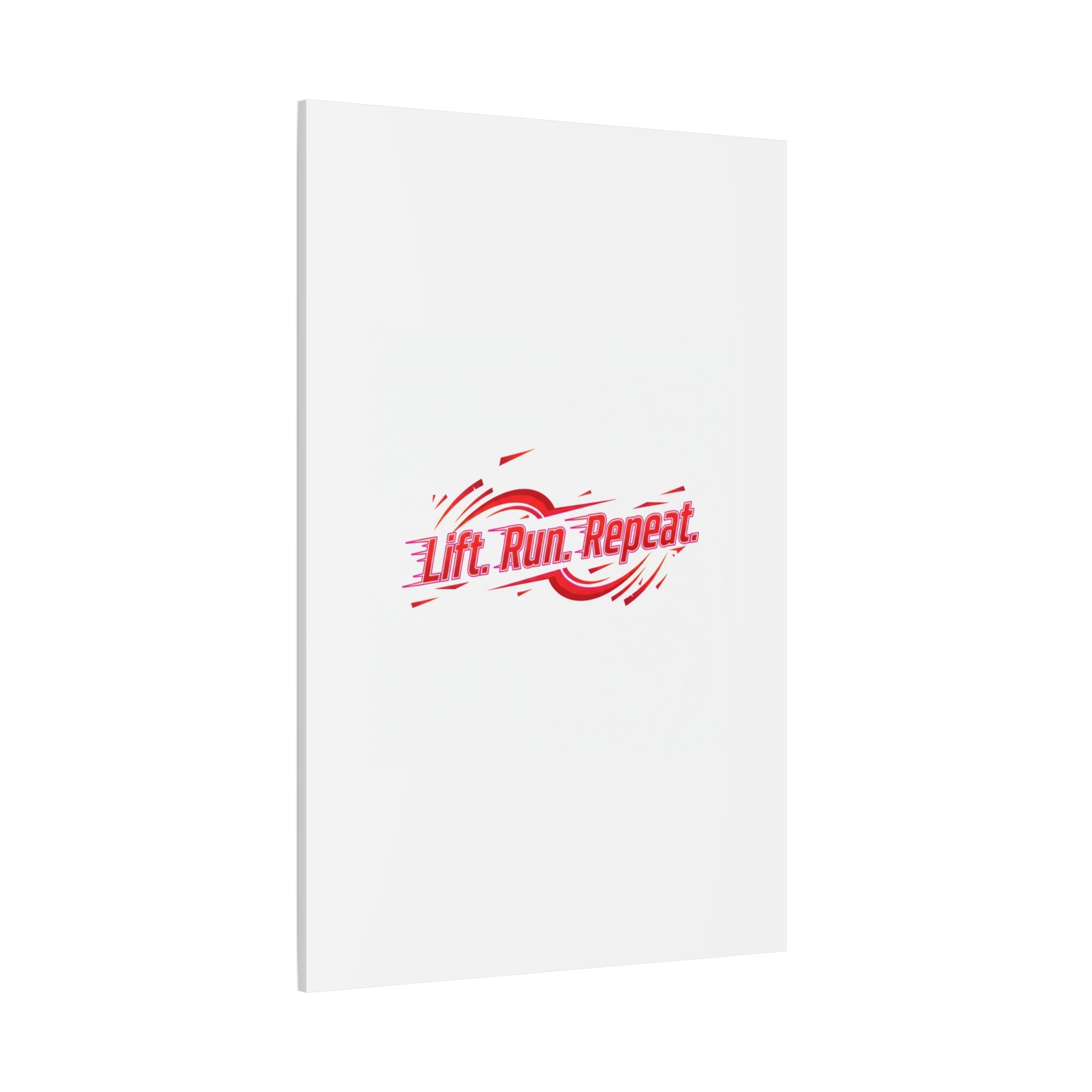 Lift Run Repeat Canvas | Fitness Wall Art, Gym Motivation
